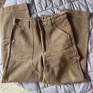 TRADED FSOT Beaton Linen Utility Handy Pants - size 4, SUAY LA dyed